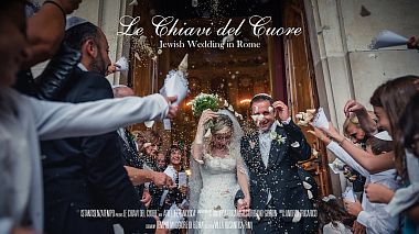 Videógrafo Andrea Tricarico de Roma, Itália - Le Chiavi del Cuore | Jewish Wedding in Italy, engagement, wedding