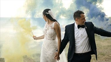 Видеограф FEEL YOUR FILMS, Афины, Греция - Chelsea & Nicholas | Wedding in Kefalonia, аэросъёмка, лавстори, свадьба, событие