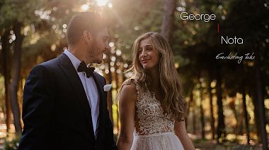 Видеограф Panos Karachristos, Атина, Гърция - George | Nota | Wedding at Jockey's Club, drone-video, engagement, wedding
