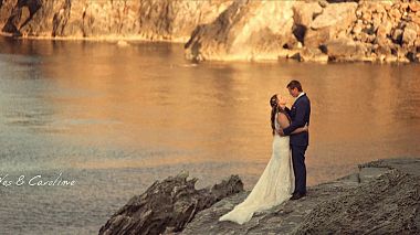 Videógrafo Panos Karachristos de Atenas, Grecia - Wes & Caroline | Romantic wedding at Evoia Greece, engagement, event, wedding
