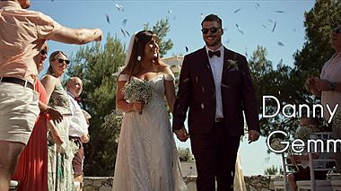 Videographer Panos Karachristos from Athen, Griechenland - Danny & Gemma | A wedding in Skiathos island , Greece, drone-video, engagement, event, wedding