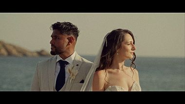 Atina, Yunanistan'dan Panos Karachristos kameraman - Karina & Yoven | Wedding in Ios island, Greece, düğün, nişan
