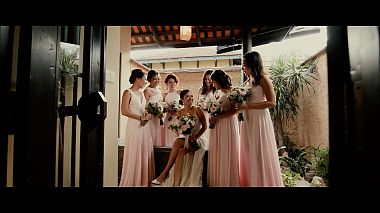 Ho Chi Minh Kenti, Vietnam'dan Moc kameraman - Giang + Hieu, düğün
