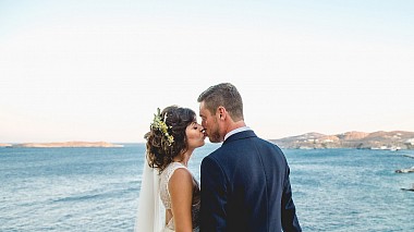 来自 雅典, 希腊 的摄像师 Vasilis Kallinteris - Joe & Eva // Wedding in Syros,Greece, wedding