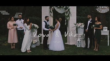Videografo Volodymyr Kozubskyi da Parigi, Francia - Vova & Vika, wedding