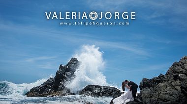 Видеограф Felipe Figueroa, Валенсия, Венесуэла - Valeria & Jorge @ Amor Infinito y lleno de Ilusiones, аэросъёмка, лавстори, свадьба, событие, юбилей