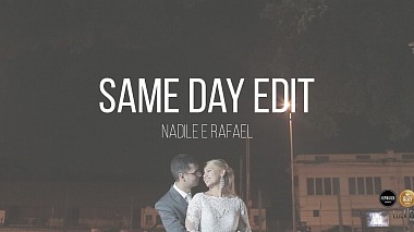Videographer Luck Filmes from Sorocaba, Brazil - Same Day Edit - Nadile e Rafael, SDE, engagement, wedding