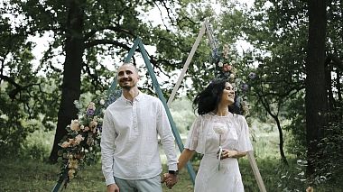 来自 戈梅利, 白俄罗斯 的摄像师 Dmitry Kolotilshikov - Eugene & Maria | Wedding Film, drone-video, engagement, reporting, wedding