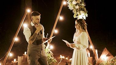 来自 戈梅利, 白俄罗斯 的摄像师 Dmitry Kolotilshikov - Egor & Dina | Wedding Clip, drone-video, event, musical video, reporting, wedding