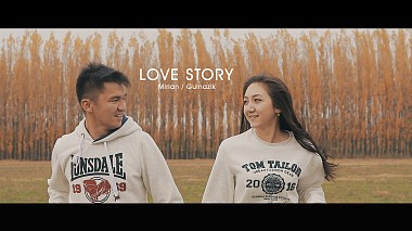 Videograf Aibergen Chyngyzov din Bișkek, Kirghizstan - Love Story / Mirlan&Gulnazik, clip muzical, logodna, nunta, prezentare, publicitate