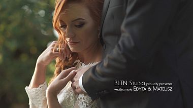 Видеограф BLTN Studio, Плоцк, Польша - ????❤️️???? Piękny plenerowy ślub cywilny Edyty i Mateusza, лавстори, репортаж, свадьба