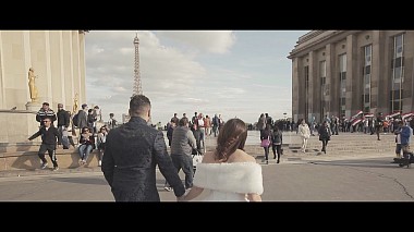 Filmowiec Domenico Longano z Bari, Włochy - Love in Paris, wedding