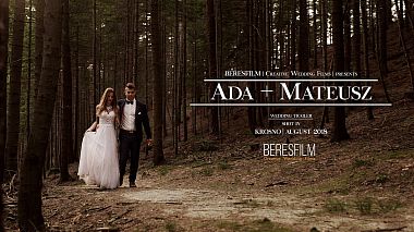 Видеограф Adam Beres, Ржешов, Полша - Ada & Mateusz, engagement, reporting, wedding