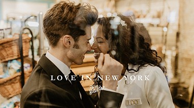 Видеограф Jose Botella, Нью-Йорк, США - LOVE IN NEW YORK, свадьба