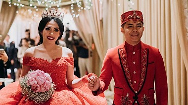 Videógrafo JHF WEDDINGS de Jacarta, Indonésia - KEZIA KARAMOY & AXCEL NARANG | PAKAJA MANANTU | JAKARTA | INDONESIA, wedding