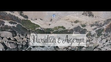 Βιντεογράφος Yerlan Mudiyev από Ακτό, Καζακστάν - Nursultan & Aigerym, SDE, drone-video, wedding