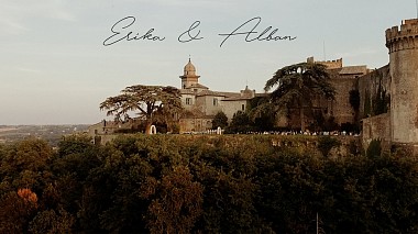 Видеограф Alessio Martinelli Visual, Рим, Италия - Wedding at the Bracciano castle Erika & Alban, wedding