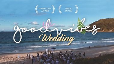 Videografo Bruno Batuta da Curitiba, Brasile - Good Vibes Wedding in a Brazilian Beach | Rê + Rafa, engagement, event, wedding