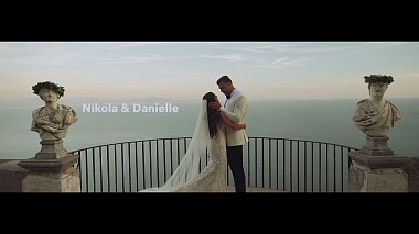 Відеограф Luciano Di Lascio, Позітано, Італія - Wedding Film Nikola & Danielle, Villa Cimbrone Ravello, Amalfi Coast, wedding