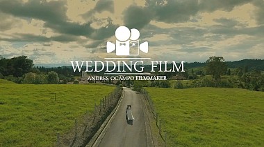 来自 波哥大, 哥伦比亚 的摄像师 Andres Ocampo - Boda Gloria + Juan, anniversary, drone-video, wedding