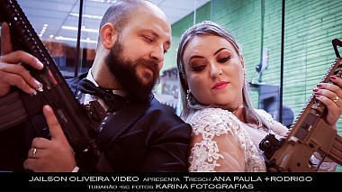 来自 弗洛里亚诺波利斯, 巴西 的摄像师 Jailson Oliveira - Amor no shopping, engagement, wedding