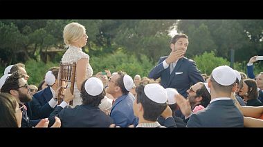 来自 尼斯, 法国 的摄像师 Chromata Films France - Clotilde & Benjamin - Jewish Wedding Highlight, wedding