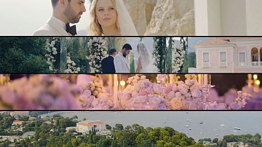 Βιντεογράφος Chromata Films France από Νίκαια, Γαλλία - Rimma & Evgeni - Russian Wedding on the French Riviera, wedding