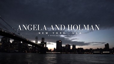 Manila, Filipinler'dan Lula Films kameraman - Angela and Holman, düğün
