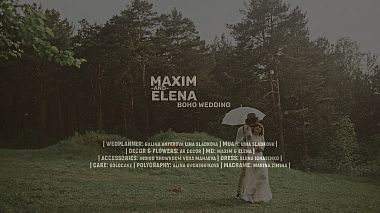 Videographer Dmitry Lyakhov from Iekaterinbourg, Russie - Maxim & Elena (Boho Wedding), musical video