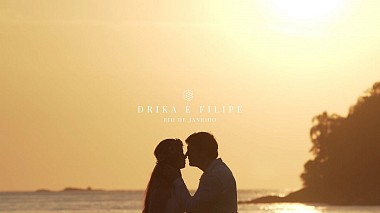 Видеограф Casaba Films, Рио-де-Жанейро, Бразилия - Drika e Filipe | Casamento na praia da Reserva, Rio de Janeiro, свадьба
