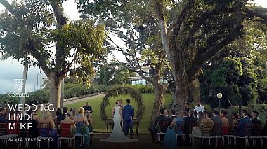 Videographer Casaba Films from Rio de Janeiro, Brazílie - Wedding in Santa Teresa, Rio de Janeiro, Brazil | Lindi & Mike, wedding