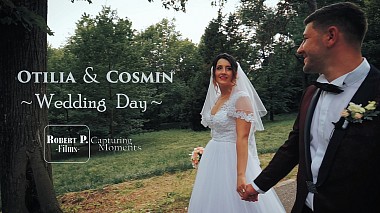 Видеограф Robert Popescu, Питещи, Румъния - Otilia & Cosmin - Wedding Day, drone-video, engagement
