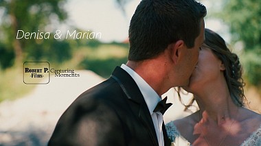 Videografo Robert Popescu da Pitești, Romania - Denisa + Marian Wedding Clip, drone-video, wedding