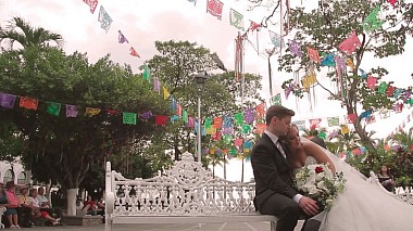 Puerto Vallarta, Meksika'dan Raul Rolando Rios kameraman - Chelsea & Mike :. Hotel Grand Miramar, düğün
