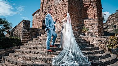 Alen + Stefani Wedding 4K UHD at Ohrid st Kaneo Church and hotel Drim, drone-video, event, wedding