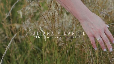 Видеограф Bogdan Damian, Бакэу, Румыния - Iuliana & Daniel - “The Journey of Life”, аэросъёмка, свадьба, событие