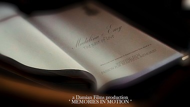 来自 巴克乌, 罗马尼亚 的摄像师 Bogdan Damian - Madalina + Emy - ” The Pact of Love “, drone-video, event, wedding