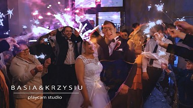 Видеограф playcam studio, Вроцлав, Полша - Basia & Krzysiu - wedding trailer, wedding