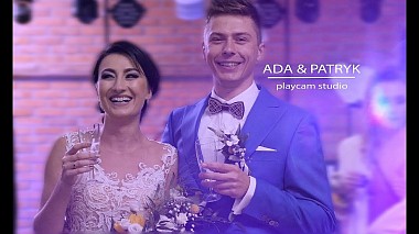 Videographer playcam studio from Wrocław, Pologne - Ada & Patryk - wedding trailer, wedding