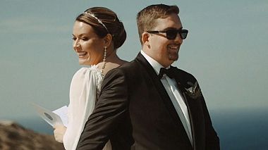 Videógrafo Dimitris Kanavos de Atenas, Grecia - Kathi and Lui (aspect ratio 4:3), drone-video, wedding
