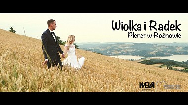 Videographer Mateusz Papuga from Tarnów, Pologne - Wiolka i Radek - Plener w Rożnowie, reporting, wedding