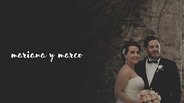 Відеограф Danny Carvajal, Куернавака, Мексiка - Mariana y Marco, drone-video, wedding