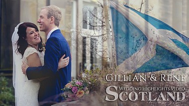 来自 克拉科夫, 波兰 的摄像师 Monkey Cinema - Wedding Highlights of GILLIAN & RENE - Scotland, engagement
