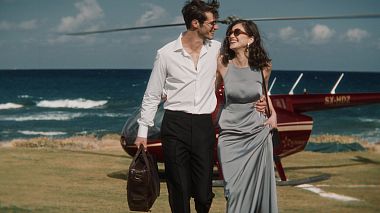 来自 雅典, 希腊 的摄像师 Anthony Venitis - Abaton Island / Luxury Wedding with helicopter arrival, drone-video, wedding