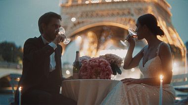 Atina, Yunanistan'dan Anthony Venitis kameraman - Elopement in Paris // Histoire D' Un Amour, drone video, düğün
