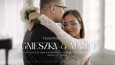 Kielce, Polonya'dan Love Way Studio kameraman - Agnieszka & Marcin | Ślub w Katedrze | Sesja ślubna w Pałac Popielów, drone video, düğün, raporlama
