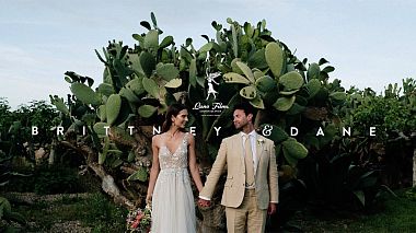 Videographer Luno films from Milan, Italy - Brittney / Dane - Apulian Destination Wedding in Masseria Potenti, drone-video, event, wedding