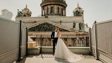 Videografo Mikhail  Nefedov da San Pietroburgo, Russia - Wedding clip | Anastasia and Roman, wedding