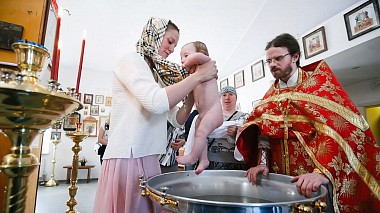 来自 圣彼得堡, 俄罗斯 的摄像师 Дмитрий Машкович - Крещение Василисы, baby, event