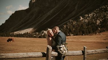 Videógrafo Andrea Vallone de Turim, Itália - Elopement in Trentino | Leah and Lawrence, drone-video, engagement, wedding
